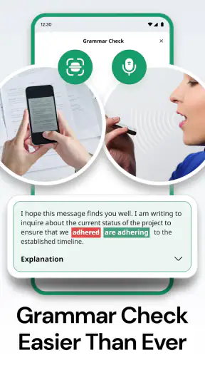 Grammar Check by AI Writing screenshot