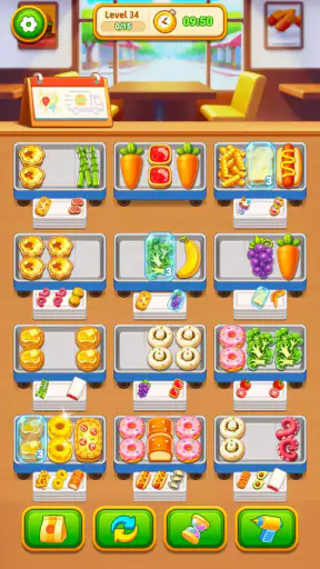 Grill Sort: Food Games, Match screenshot