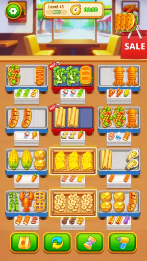 Grill Sort: Food Games, Match screenshot