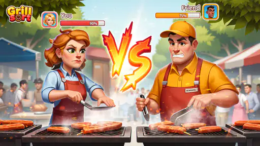 Grill Sort: Food Games, Match screenshot