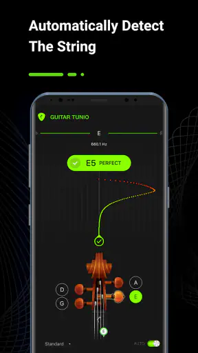 Guitar Tuner, GuitarTunio screenshot