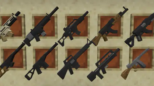 Guns Mod สำหรับ Minecraft PE screenshot