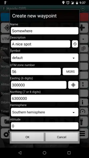 Handy GPS (subscription) screenshot