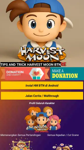 Harvest Moon BTN (Tips n Trik) screenshot