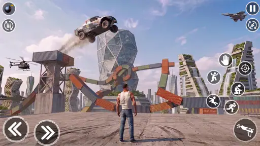 Indian City Gangster Bike Game screenshot