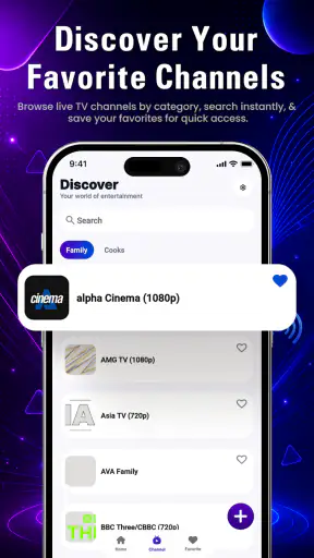 IPTV: Live & Smart Player screenshot