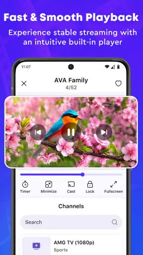 IPTV Player: Live TV & Movies screenshot