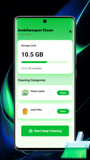 JunkSweeper Clean screenshot