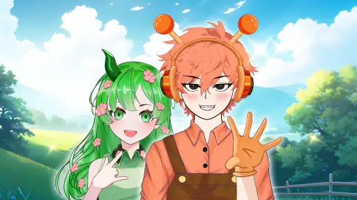 Kawaii Couple: Anime Avatar screenshot