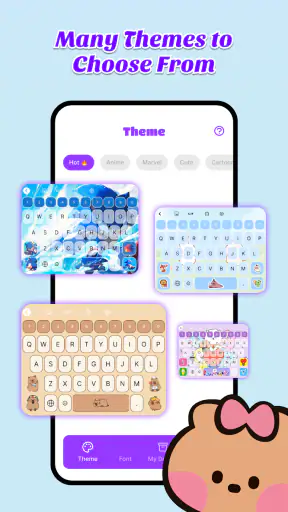 Keyboard Themes: Custom Emoji screenshot