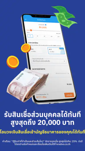 Kredivo - ใช้ก่อน จ่ายทีหลัง screenshot