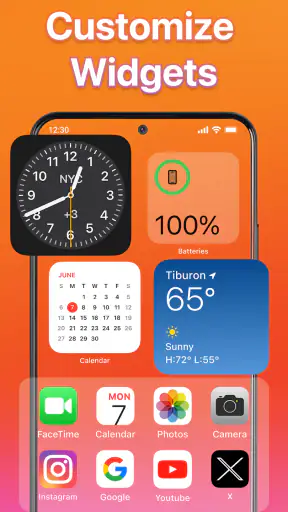 Launcher OS - Themes & Widgets screenshot
