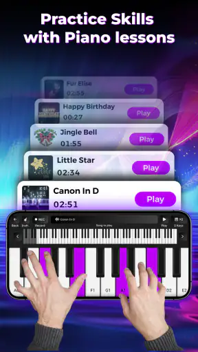 Learn Piano: Real Keyboard App screenshot
