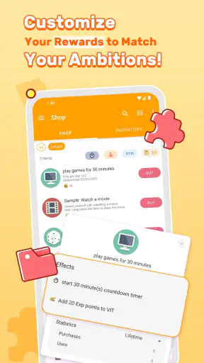 LifeUp: Gamified To Do List screenshot