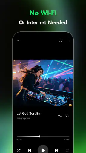 Lilt - Offline Music Player screenshot