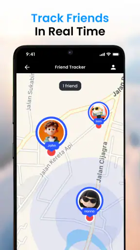 Live Earth Map & GPS Tracker screenshot