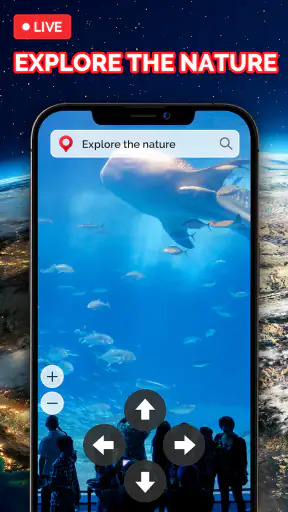 Live Earth View-แผนที่ดาวเทียม screenshot