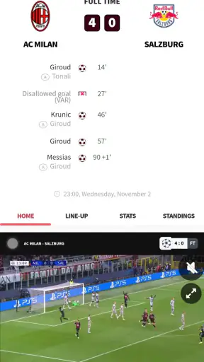 Live Football TV Streaming HD screenshot
