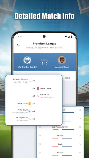 Live Score Football screenshot
