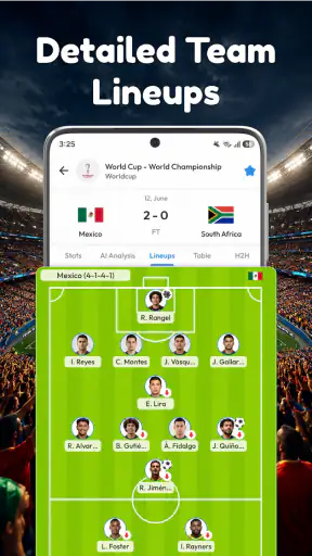 Live Scores - Soccer App screenshot