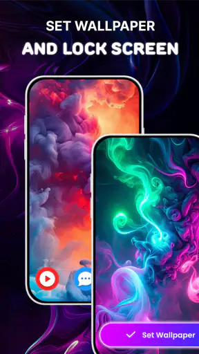 Live Wallpaper 4K: Magic Fluid screenshot