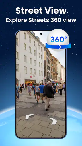 Live World Map: Satellite View screenshot