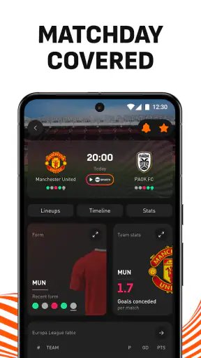 LiveScore: คะแนนกีฬาสด screenshot