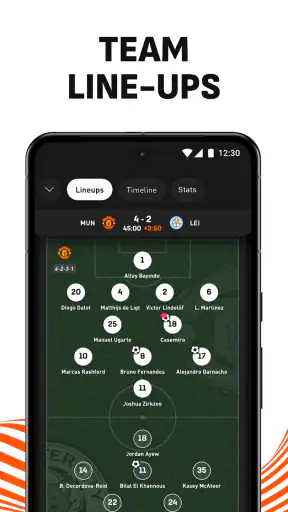LiveScore: คะแนนกีฬาสด screenshot