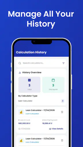 Loan Calc: Easy EMI Calculator screenshot