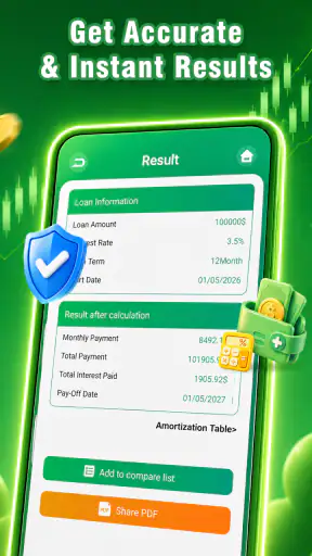Loan Calculator Pro screenshot