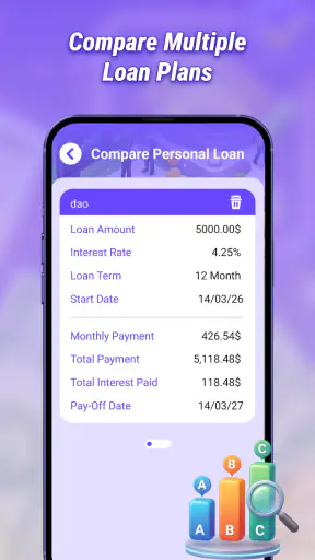 Loan Calculator Simple screenshot