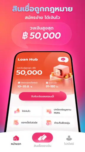Loan Hub–สินเชื่อถูกกฎหมาย screenshot