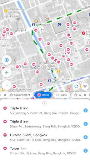Longdo Map screenshot