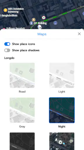 Longdo Map screenshot