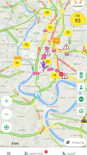 Longdo Traffic screenshot
