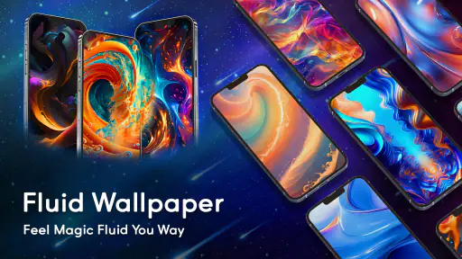Magic Fluid: Live Wallpaper 4D screenshot