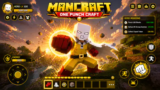 MANCRAFT : One Punch Crafting screenshot