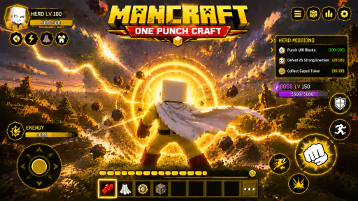 MANCRAFT : One Punch Crafting screenshot