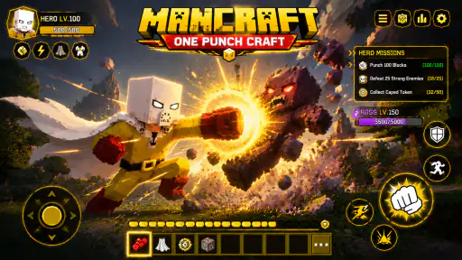 MANCRAFT : One Punch Crafting screenshot