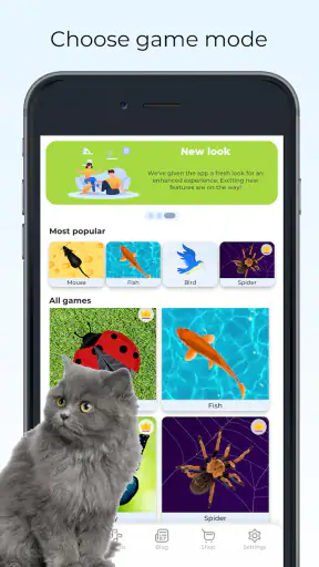 Meow - เกมสำหรับแมวและเสียงแมว screenshot