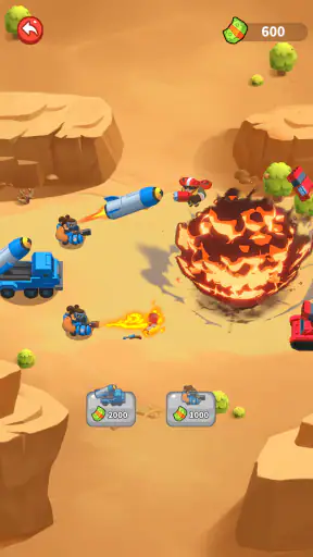 Merge Tank: รวมถังทหารออฟไลน์ screenshot