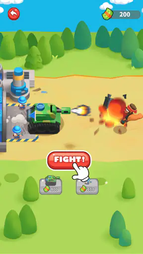 Merge Tank: รวมถังทหารออฟไลน์ screenshot