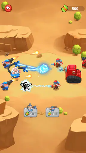 Merge Tank: รวมถังทหารออฟไลน์ screenshot