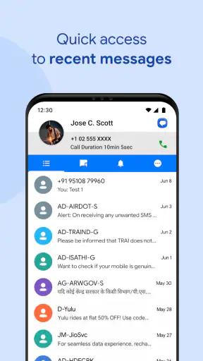 Messages For Android screenshot