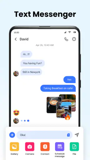 Messages: SMS Message Text App screenshot