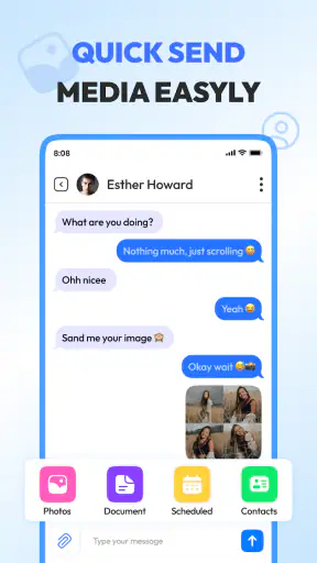 Messages: SMS, Messenger Home screenshot