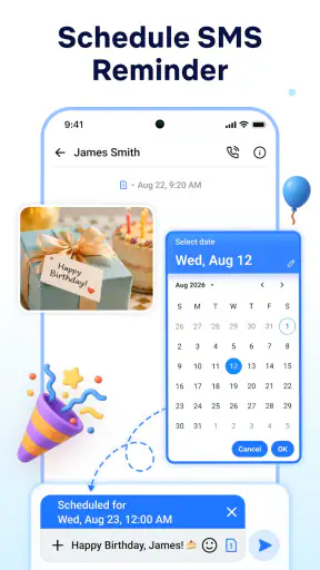 Messages - Text SMS Home screenshot