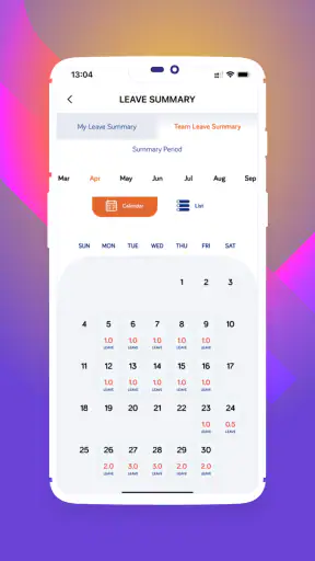 MiHCM screenshot