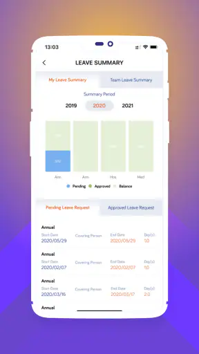 MiHCM screenshot