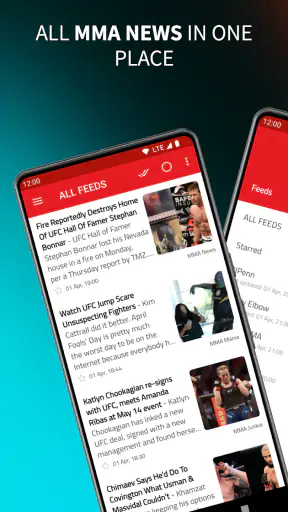 MMA News screenshot